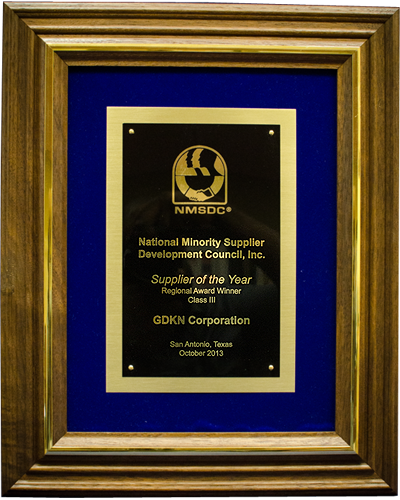 Image, Supplier of the Year by National Minority Supplier Development Council - 2013