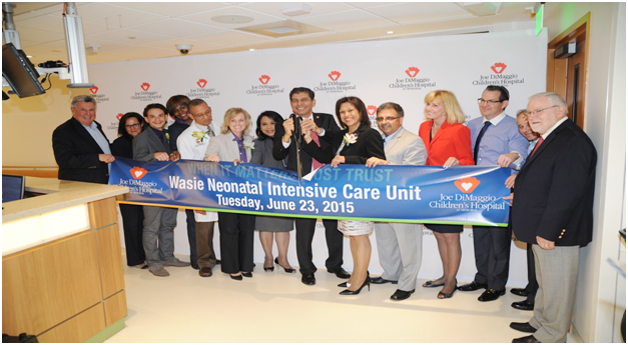 Opening of Wasie Neonatal Intensive Care Unit – Joe DiMaggio Children’s Hospital image